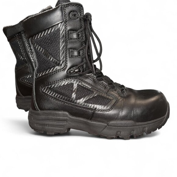 Belleville Chrome Waterproof Side-Zip Composite Toe leather military combat boot
